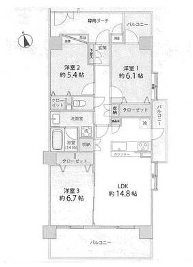 西東京市東伏見3丁目 5,198万円