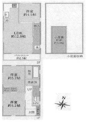 練馬区下石神井2丁目 5,480万円
