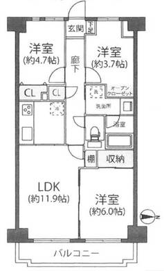 練馬区高野台4丁目 4,980万円