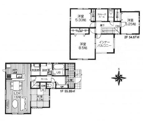 ゼンリン地図 東京都 東久留米市 (2023年1月) 東久留米市中央町