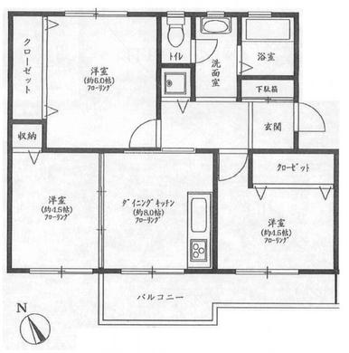 東久留米市滝山3丁目 1,680万円