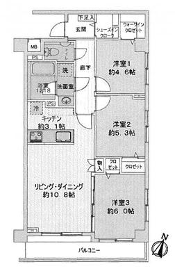 練馬区関町北5丁目 4,798万円