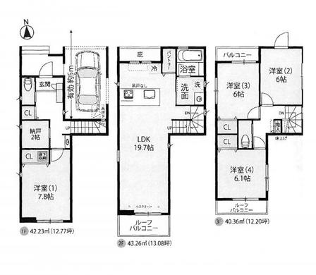 練馬区桜台6丁目 8,980万円