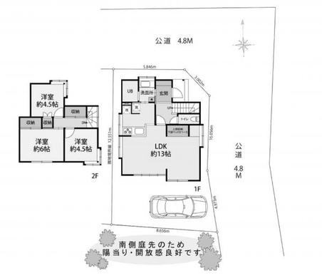 新座市石神2丁目 2,490万円