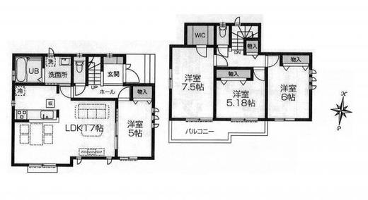 西東京市住吉町6丁目 6,090万円