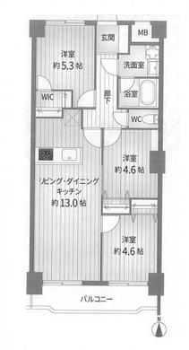 練馬区高野台2丁目 3,380万円