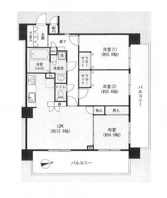 練馬区高野台1丁目 5,980万円