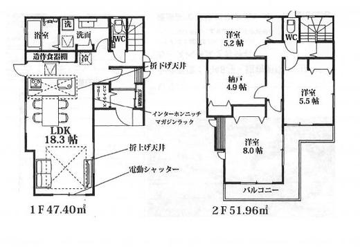 新座市東北2丁目 5,980万円