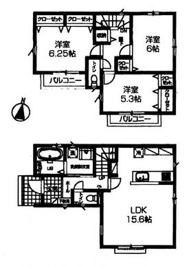 練馬区大泉町6丁目 6,380万円