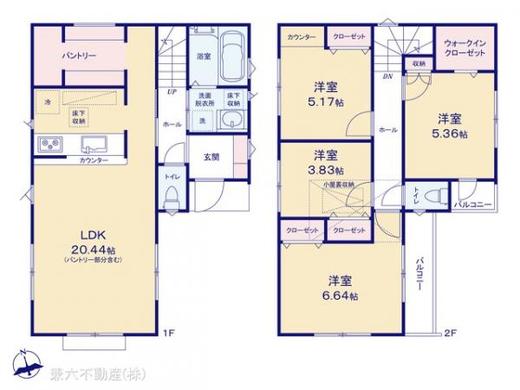 練馬区富士見台4丁目 6,980万円