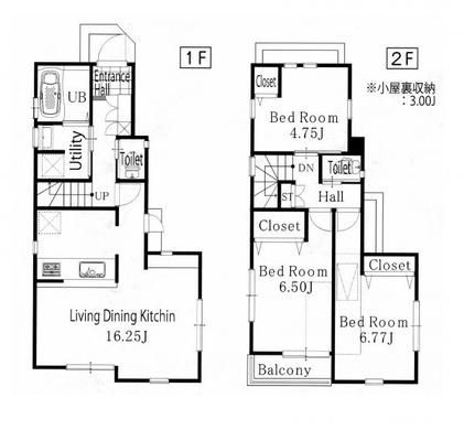 東久留米市小山1丁目 4,480万円