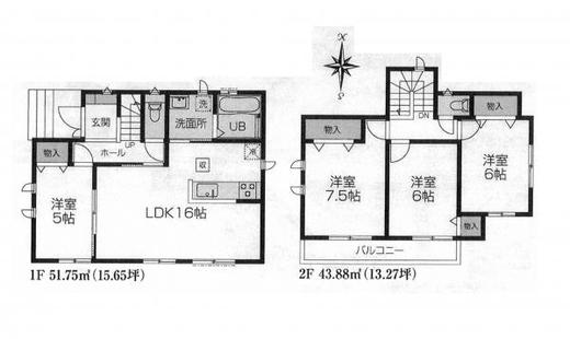 新座市石神5丁目 4,190万円