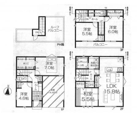 東久留米市南沢4丁目 5,680万円