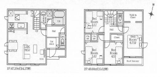 練馬区石神井台5丁目 7,080万円