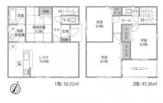 清瀬市竹丘3丁目 4,280万円