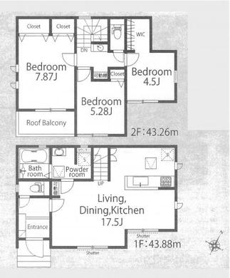 西東京市北町3丁目 5,780万円