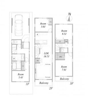 練馬区石神井台7丁目 6,780万円