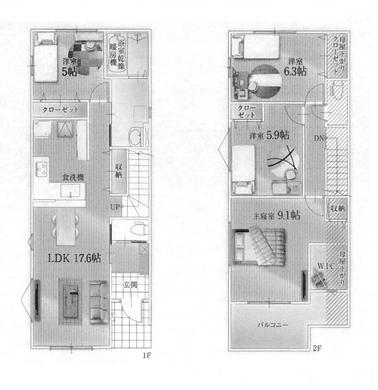 清瀬市下宿3丁目 4,598万円