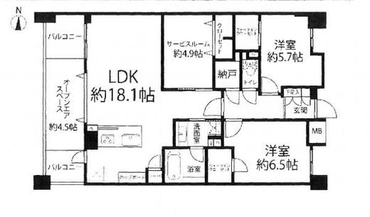 練馬区石神井台4丁目 6,580万円