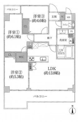 練馬区関町北1丁目 5,380万円