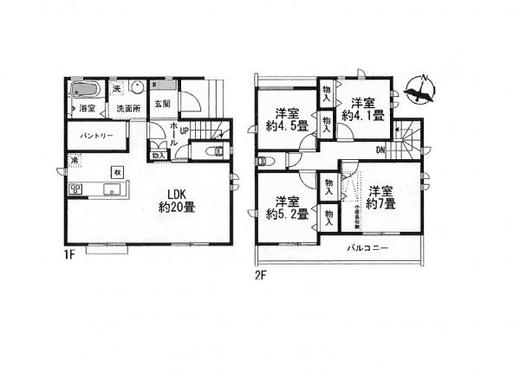 練馬区大泉学園町2丁目 7,690万円