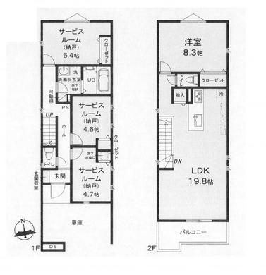 練馬区桜台2丁目 9,980万円