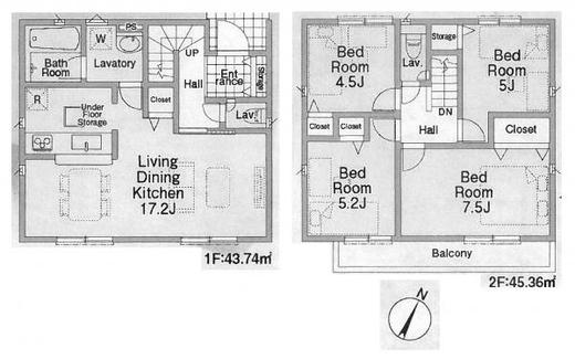 清瀬市竹丘1丁目 5,080万円
