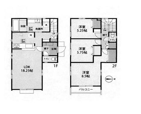 練馬区大泉学園町4丁目 5,490万円