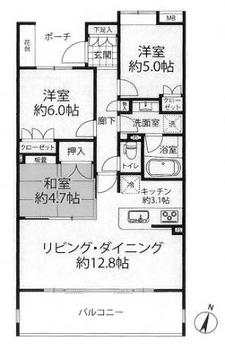 練馬区下石神井1丁目 5,990万円