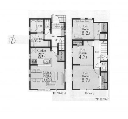 東久留米市氷川台2丁目 4,880万円