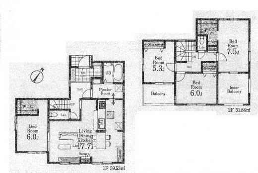 新座市あたご3丁目 4,990万円