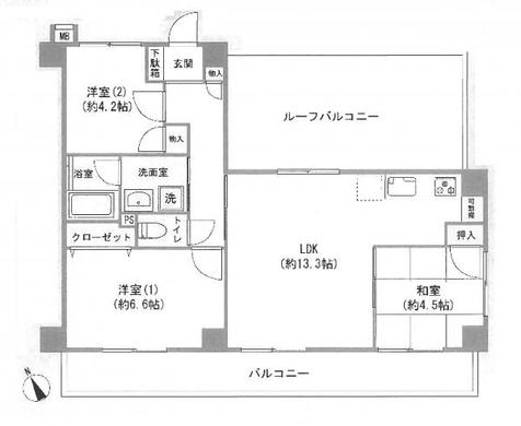 練馬区高野台4丁目 4,380万円