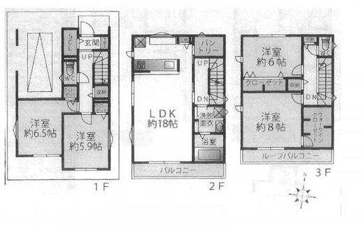 新座市栄4丁目 4,480万円