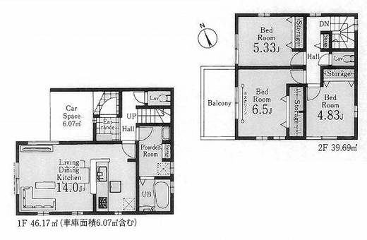 新座市石神3丁目 3,180万円