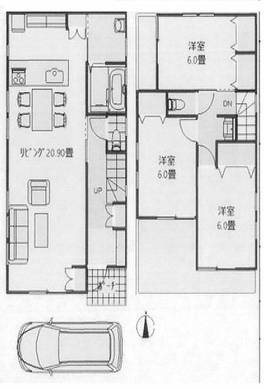 新座市野寺3丁目 3,600万円