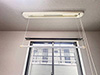 【室内干し】ホースクリーンは洋室8.75帖にあり、雨の日などにも重宝します。